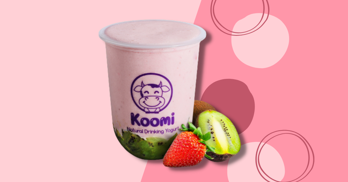 Feeling Fruity? Treat Yourself To Two Yogurt Drinks From Koomi For The Price Of One