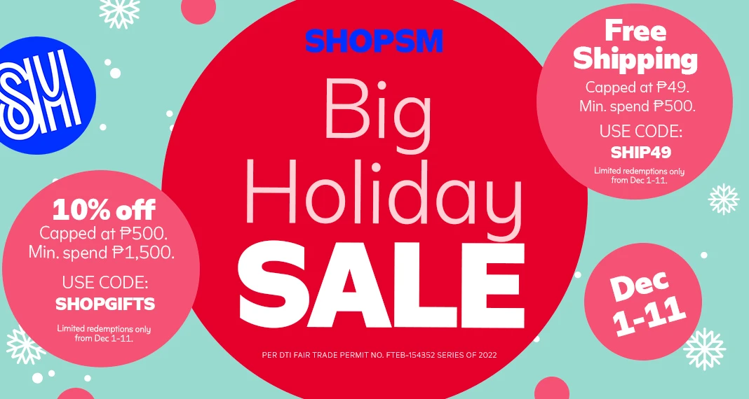 ShopSM Big Holiday Sale - Dec 2022