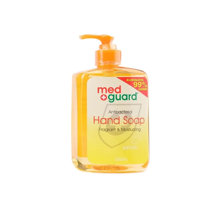 Buy 1 Get 1 on Med Guard Anti Bacterial Hand Soap 500ml Lemon