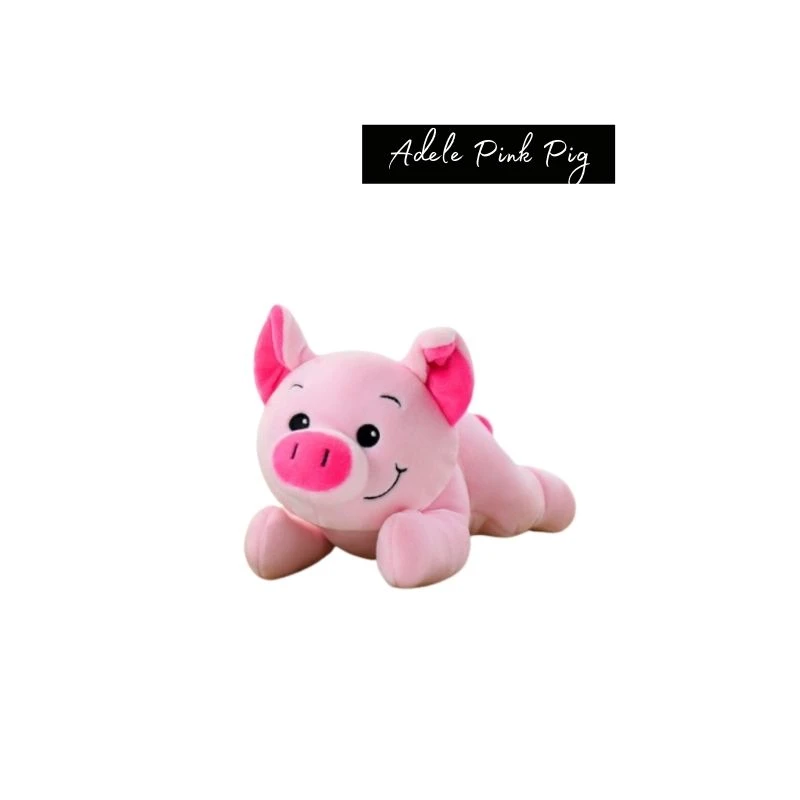 21% OFF on Adele Pink Pig Stuffed Toy