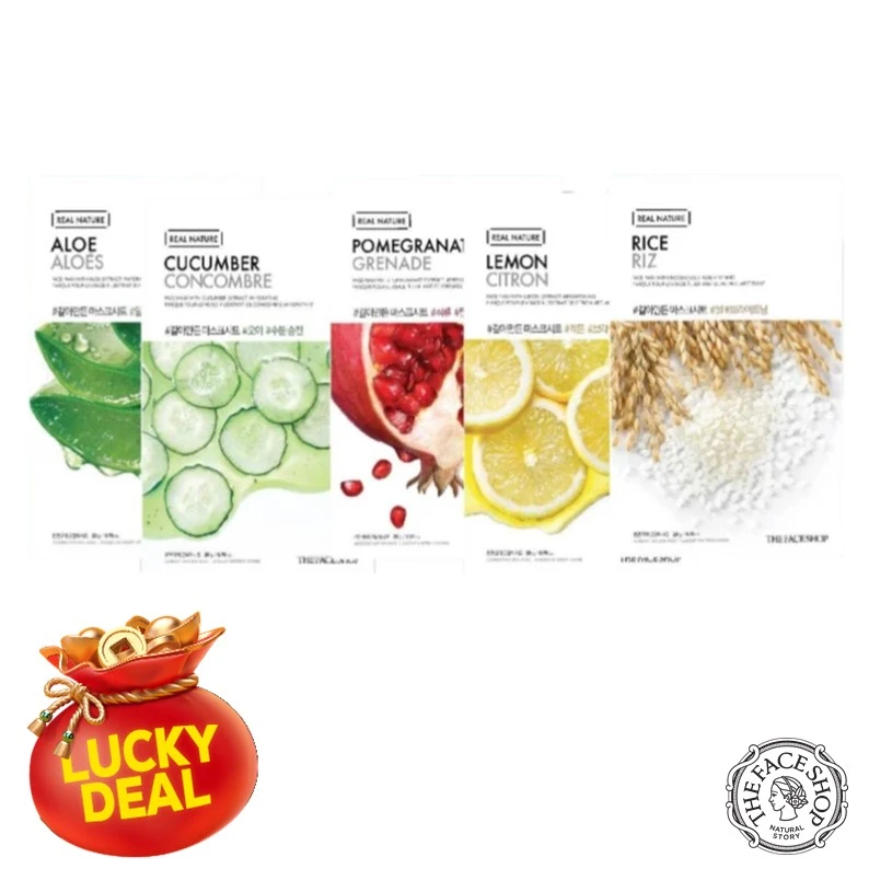 Buy 5 Get 5 on Real Nature Sheet Mask