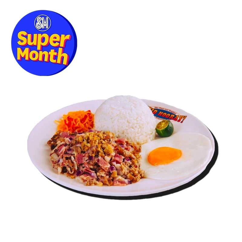 Bacon Double Sisig for only P180