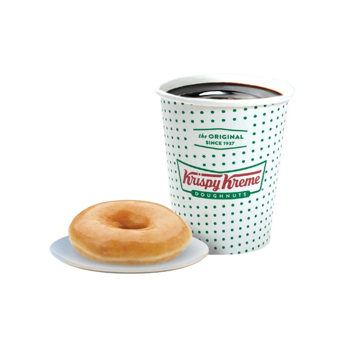 Free doughnut for every medium-sized drink