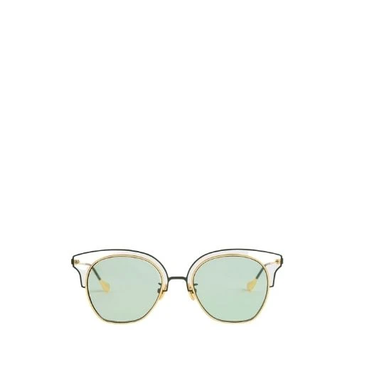 SAVE 50% on Cut-Out Tinted Sunglasses - Green