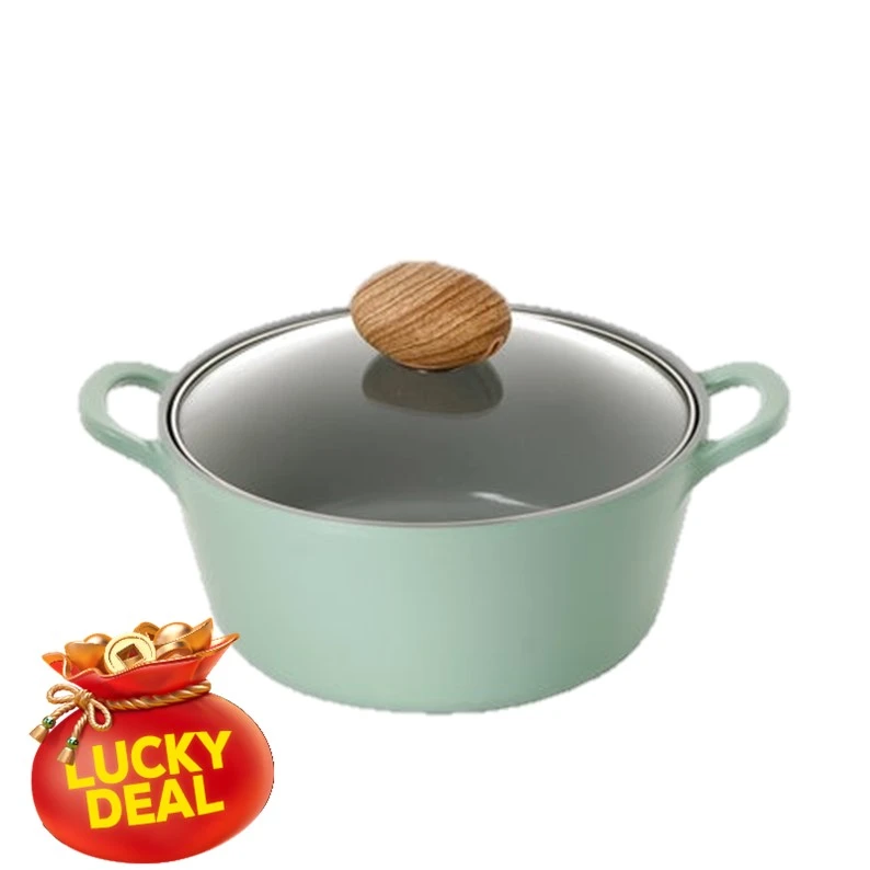 Neoflam Retro Demer Casserole with Glass Lid 22cm