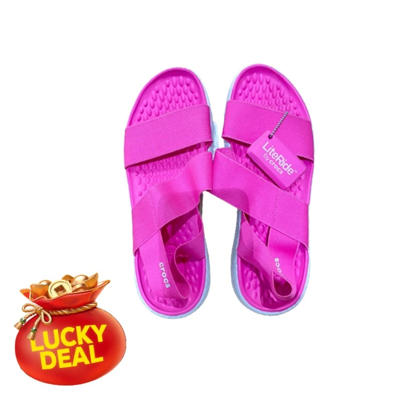SAVE AS MUCH AS P1496 ON SELECTED CROCS SANDALS