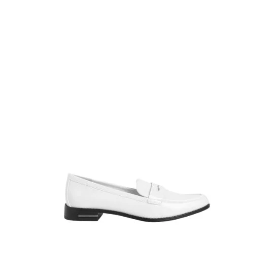 SAVE 30% on Penny Loafers - White
