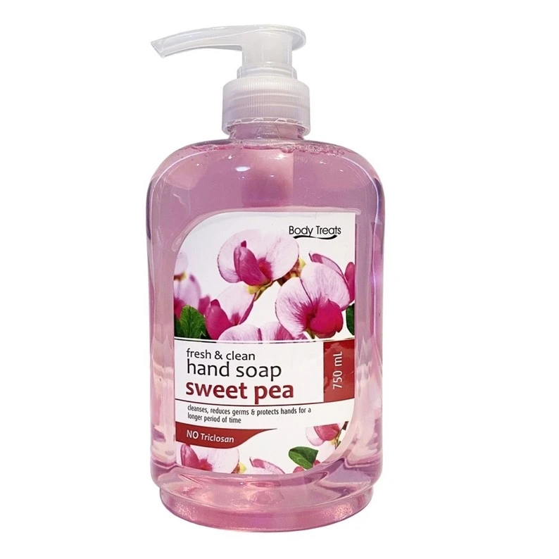 Body Treats Sweet Pea Hand Soap 750ML