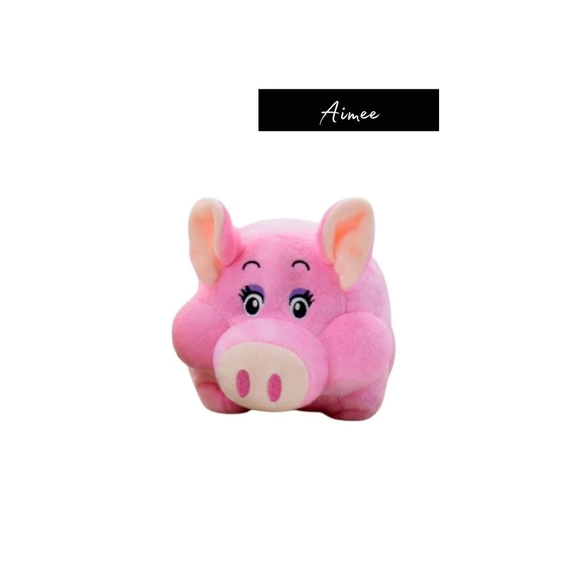 34% OFF on Aimee Pink Pig Stuffed Toy S