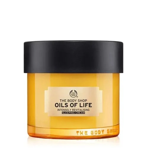 20% OFF THE BODY SHOP Oils of Life Intensely Revitalising Sleeping Cream
