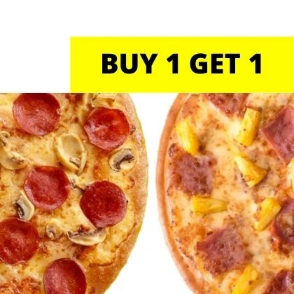 Buy 1 Get 1 Large Pan Pizza