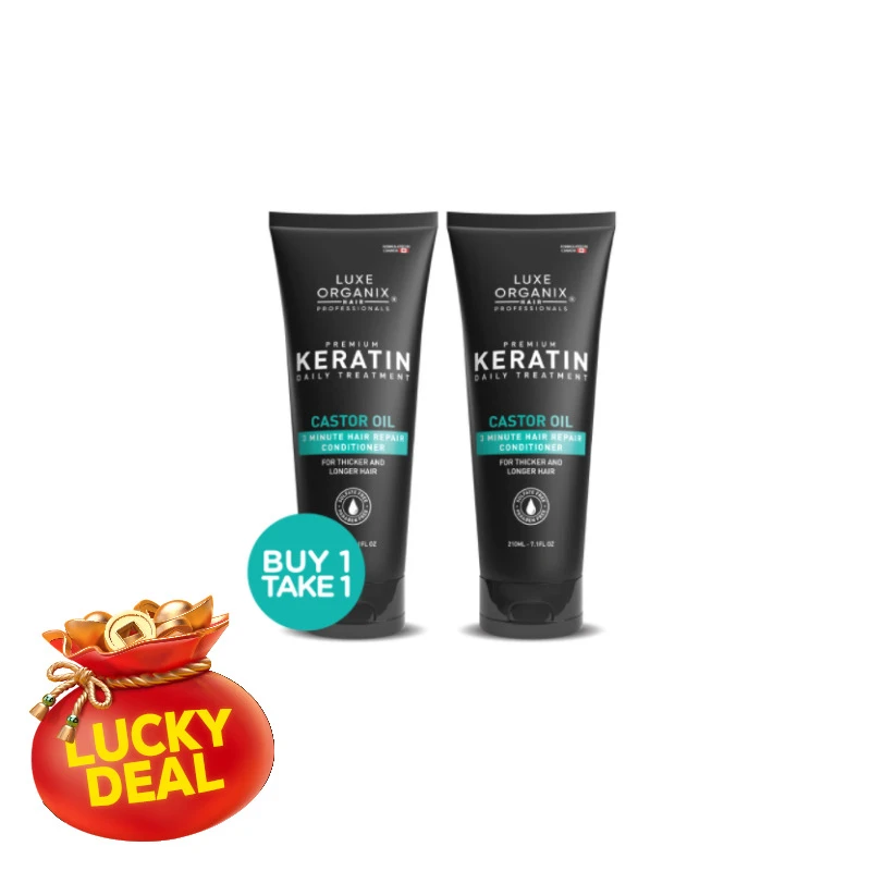 Buy 1 Take 1 on Lux Organix Keratin Treatment!