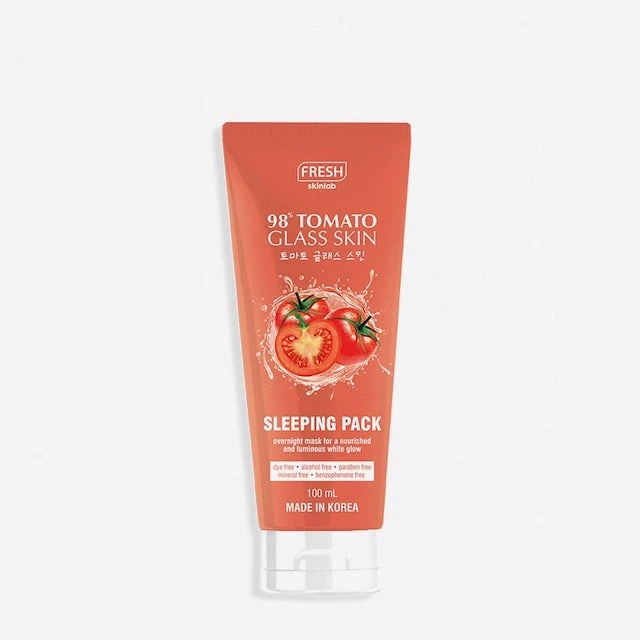 15% OFF on Fresh Skinlab 98% Tomato Glass Skin Sleeping Pack 100ml