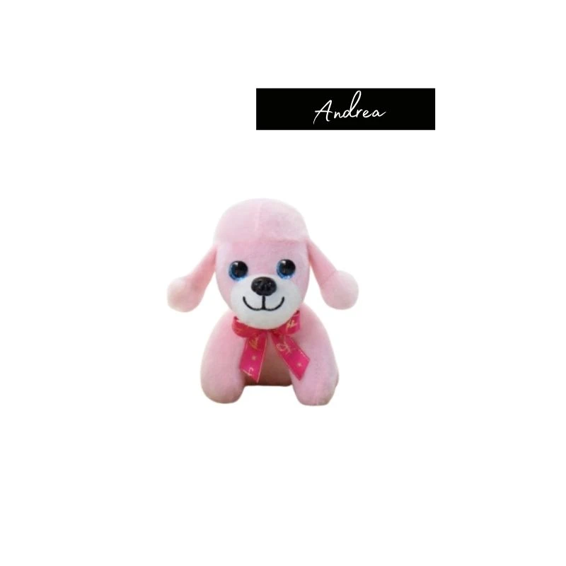 40% OFF on Andrea Pink Dog Stuffed Toy