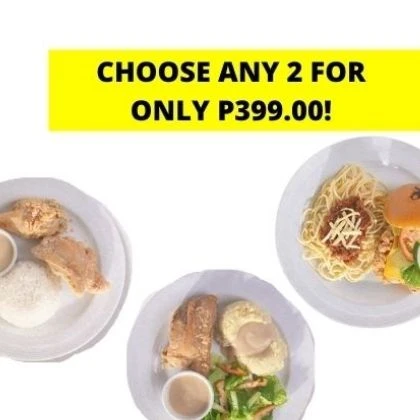 CHOOSE ANY 2 FOR ONLY PHP 399