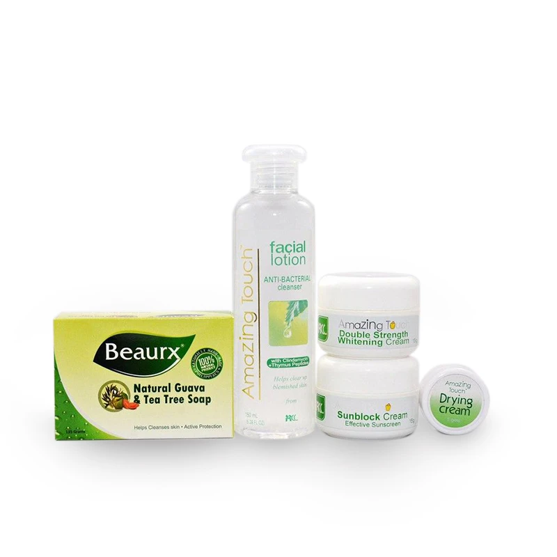 Acne/ Pimples Prone Skin Set for only Php 1,150.