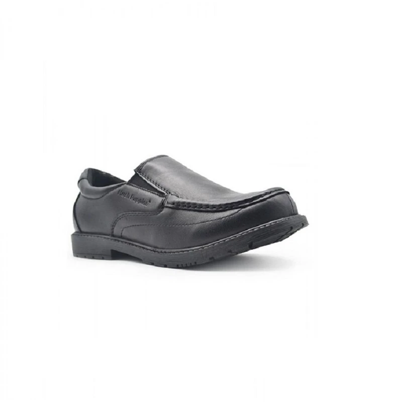5% OFF ON BLACK LEATHER SHOES