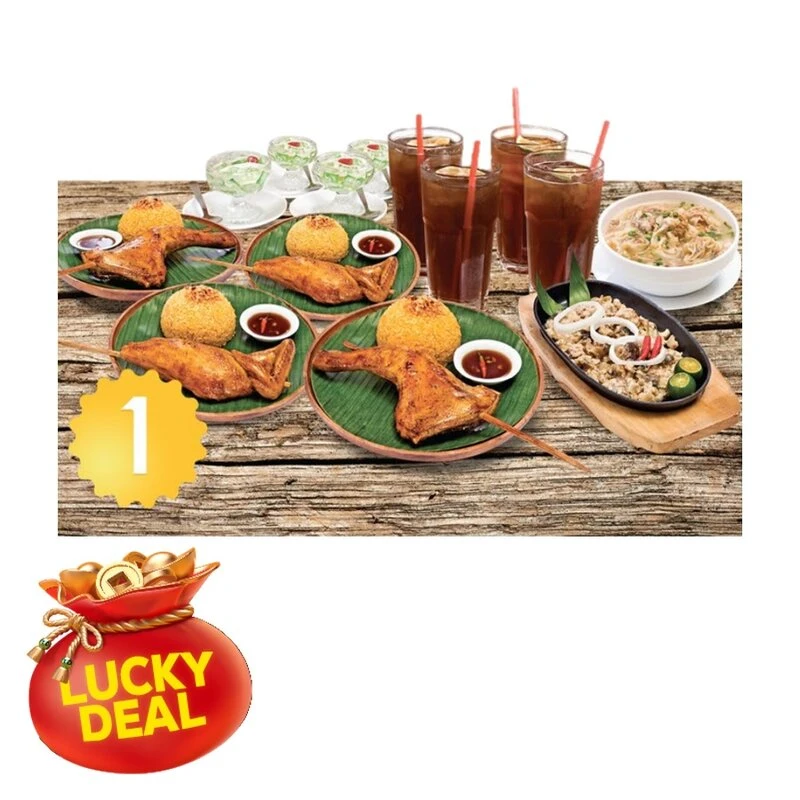 Save P208 on Family Meals!
