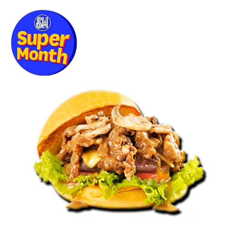 Roast Beef Burger for only P199
