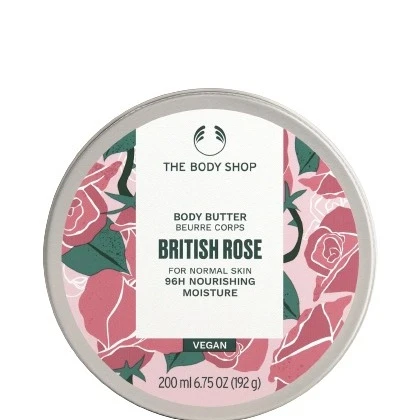 20% OFF THE BODY SHOP British Rose Body Butter