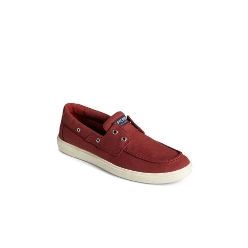 10% OFF on Men's Outer Banks 2-Eye Canvas Boat Shoe - RED