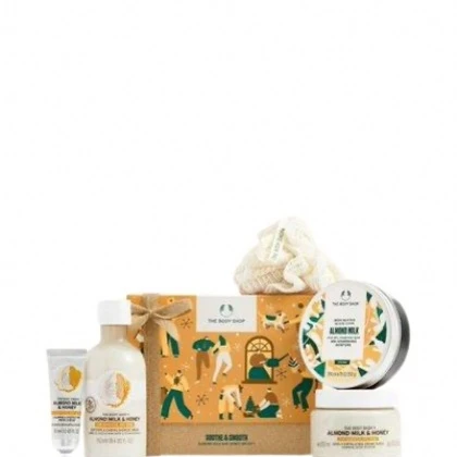 20% OFF THE BODY SHOP Soothe & Smooth Almond Milk & Honey Big Gift