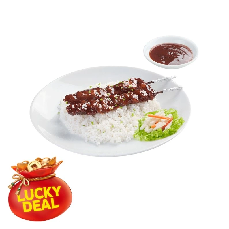 10% Off on Pork BBQ with Rice - Use Code CNY2022