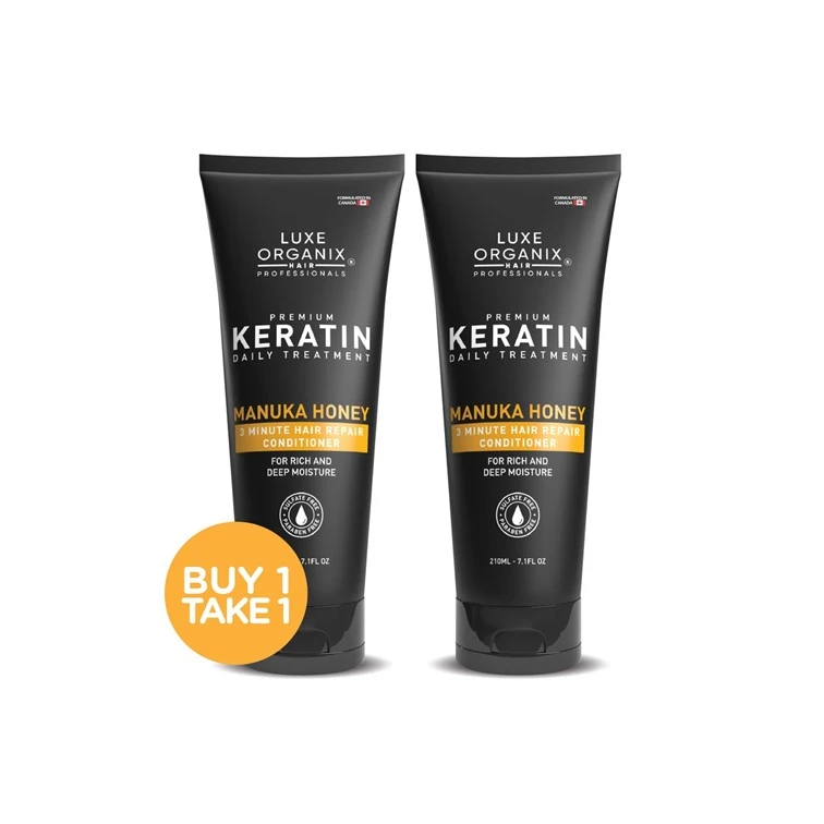 Buy 1 Take 1 on Luxe Organix Premium Keratin Daily Treatment Conditioner - Manuka Honey