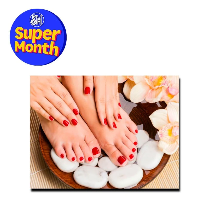 Manicure, Pedicure & Foot Spa Package for only P600