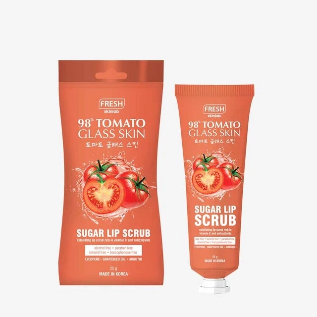 8% OFF on Fresh 2 FRO 329 Tomato Glass Skin Sugar Lip Therapy Scrub 25g