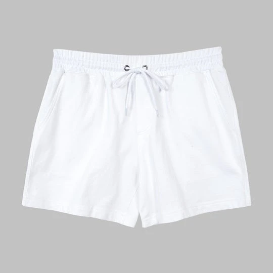 Men's Wear Baleno Midlength Lounge Shorts in White