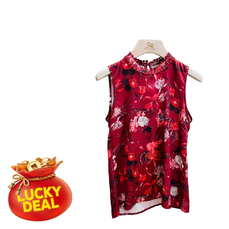 50% OFF ON SELECTED RED TOP