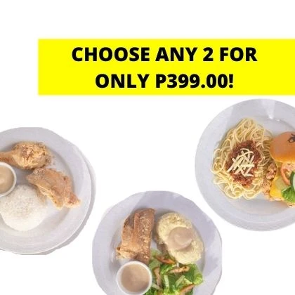 CHOOSE ANY 2 FOR ONLY P399.00