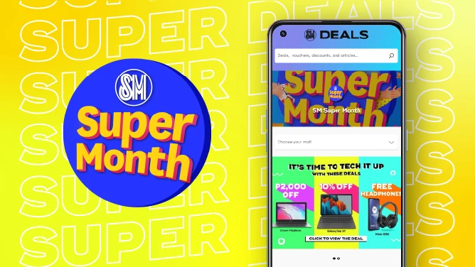 Search, Tap & Save All Super Month Long!